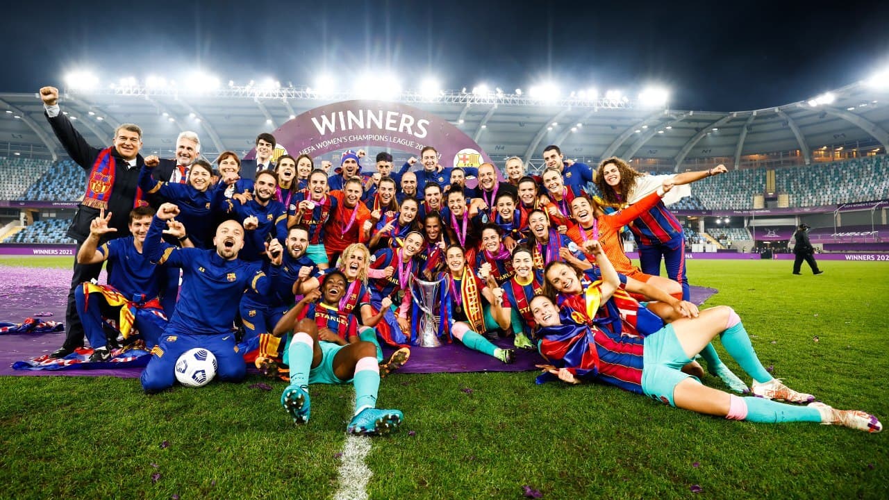 ¡Históricas! Barcelona Femenil gana su primera Champions League