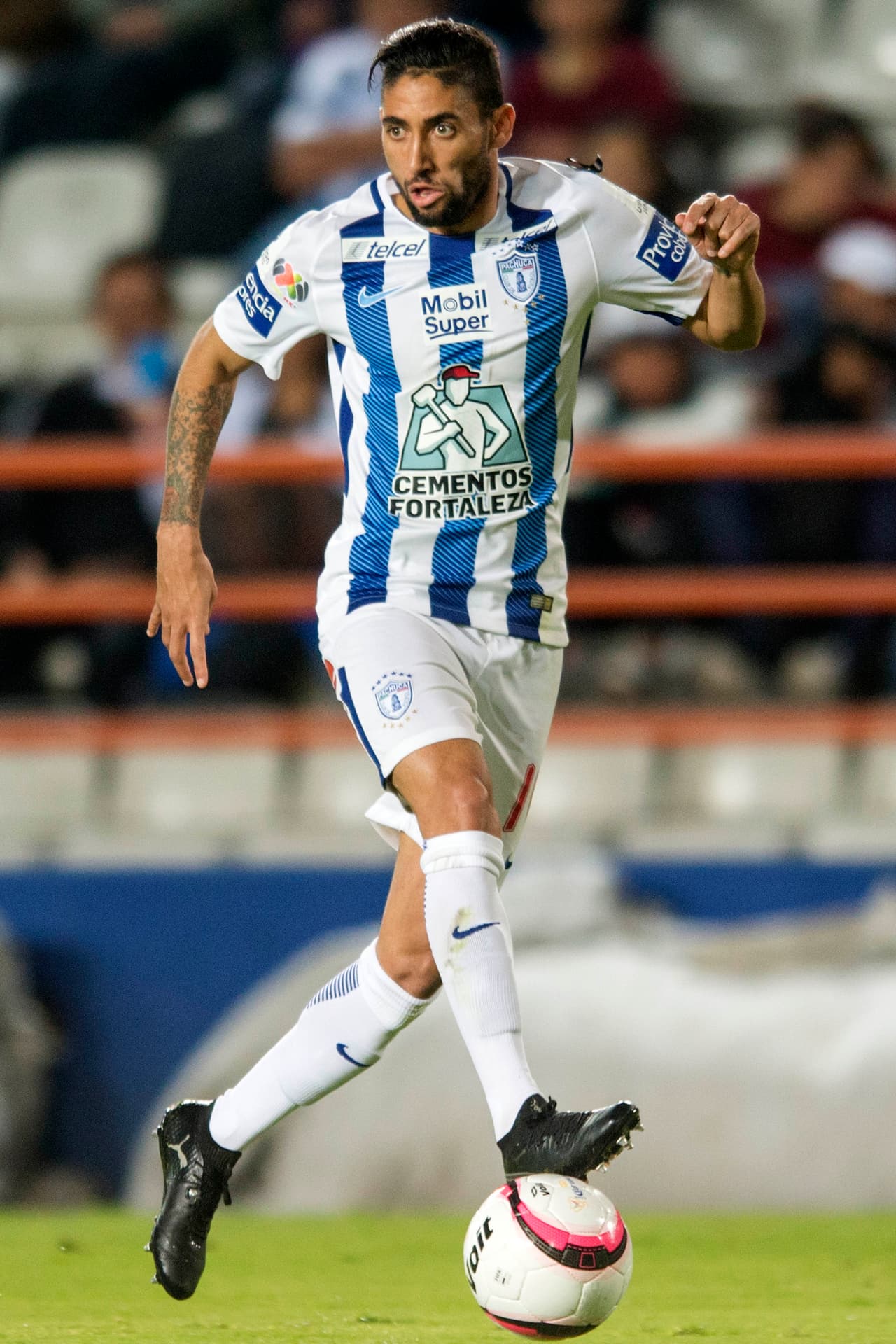 EL uruguyo Jonathan Urretaviscya de Pachuca sumó 67 puntos en el Apertura 2017