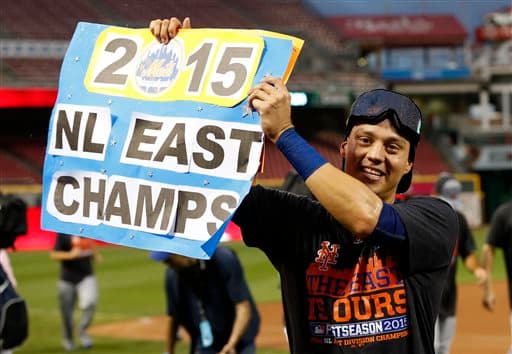 Mets campeones divisionales en el Este de la Nacional