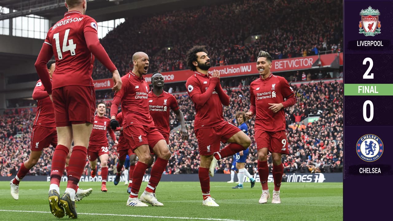 Salah finalmente hizo gol contra uno de los grandes esta temporada.