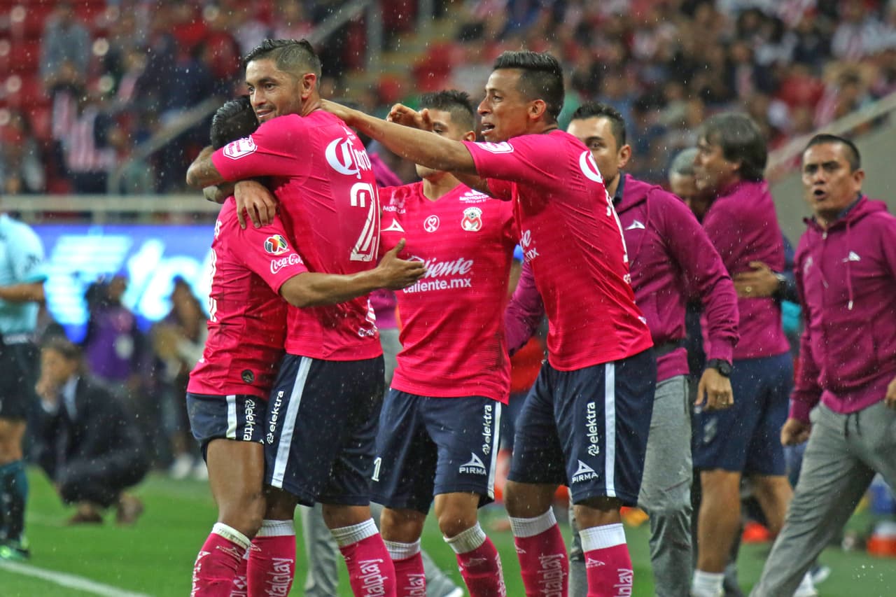 A pesar de ser mediante un autogol, Morelia celebró en grande la anotación que les permitió sumar tres puntos.