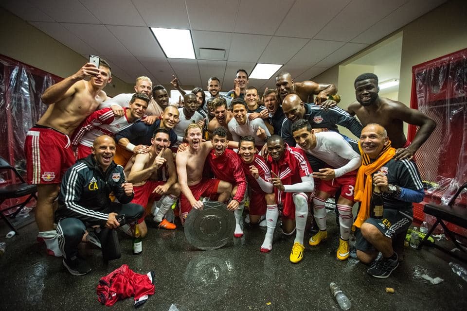 Los Red Bulls fueron los ganadores del Supporters' Shield en 2015.