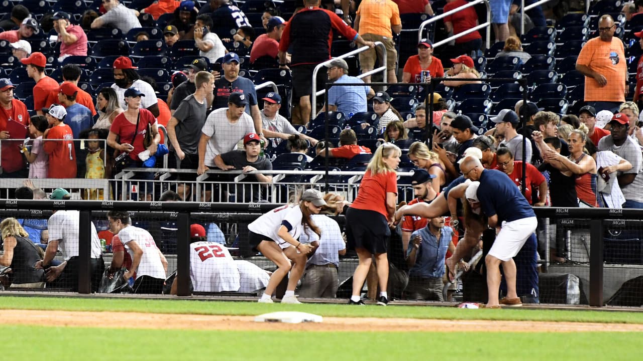 Suspenden juego entre Nationals y Padres por tiroteo fuera del estadio