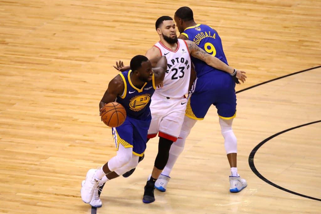 Draymond Green compiló un triple doble en este Juego 1 de las Finales, al acumular 10 puntos, 10 rebotes y 10 asistencias.