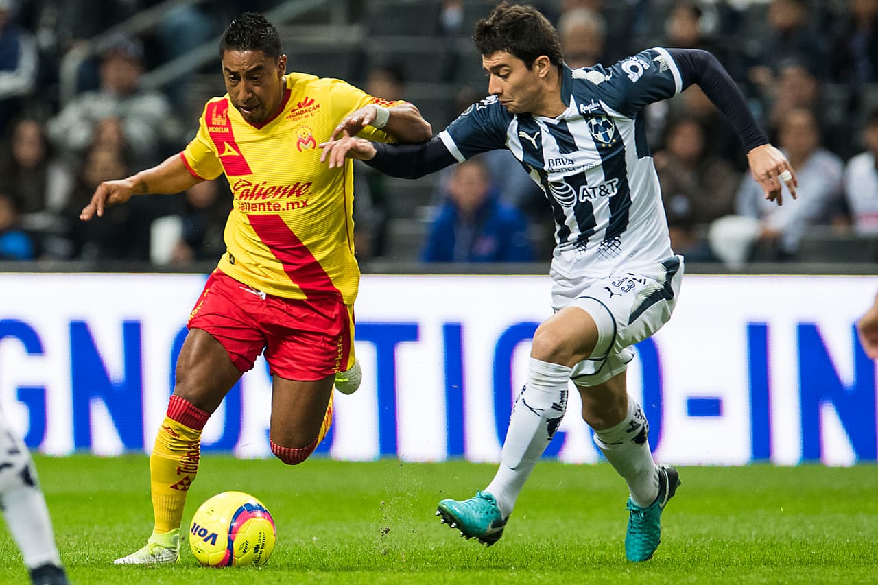 Morelia le sacó el empate a Monterrey con gol en el minuto 97 en la Jornada 1 del Clausura 2018.