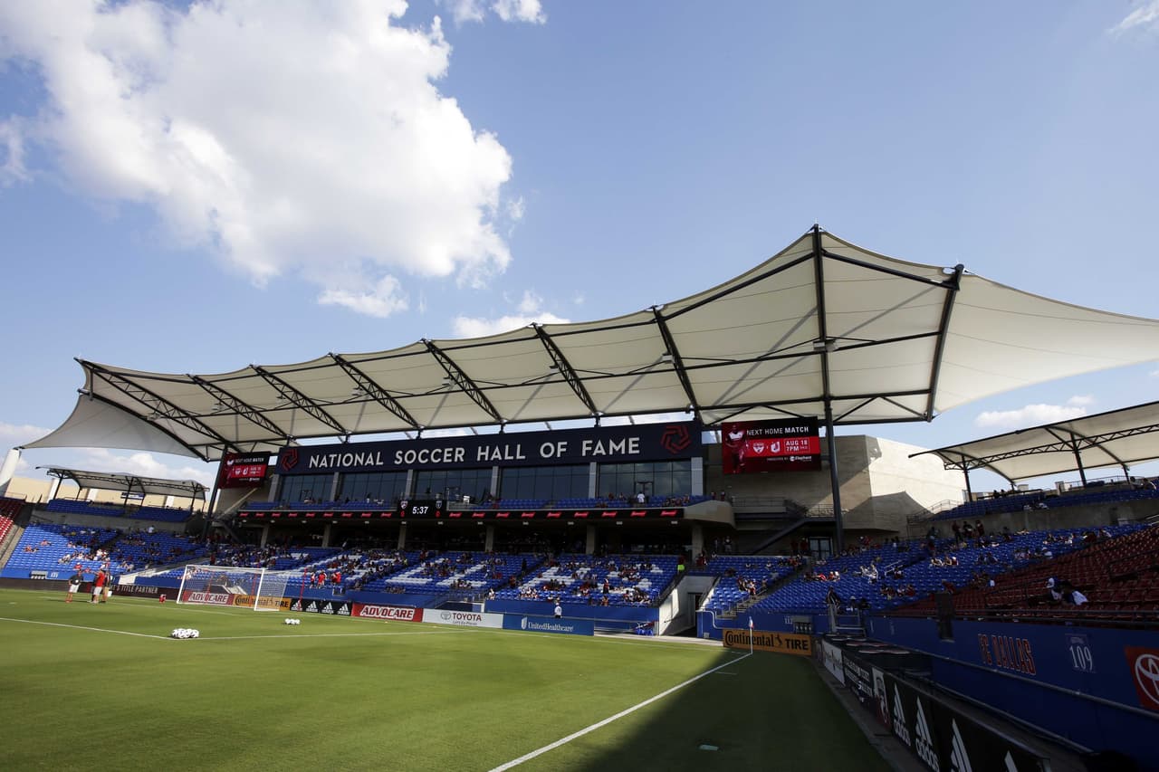 El nuevo sector sur del Toyota Stadium de FC Dallas.