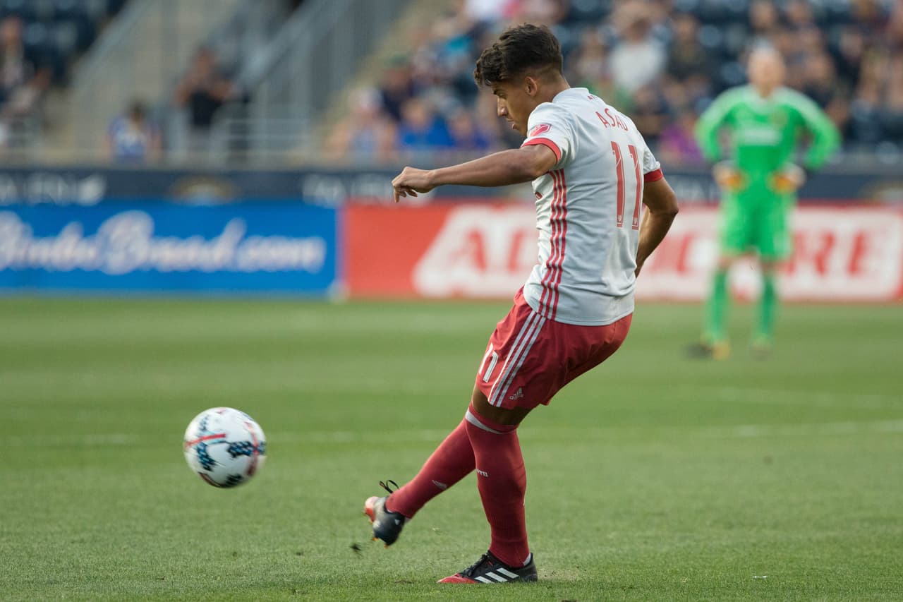 El argentino Yamil Asad anotó un golazo en dramático empate entre Atlanta y Union