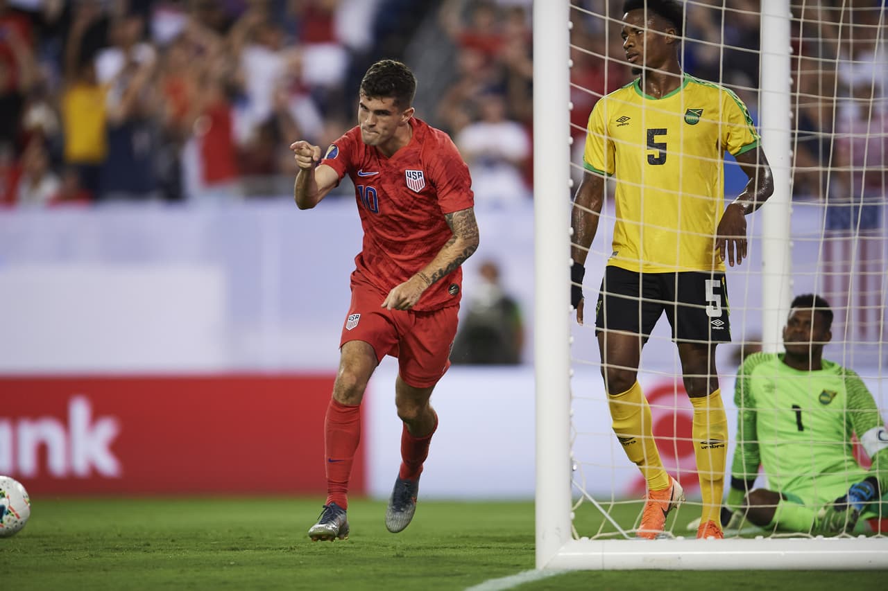 Con una actuación redonda de su astro, Christian Pulisic, Estados Unidos supera sin mayores apuros a la Selección de Jamaica en la Semifinal de la Copa Oro y se mete a la Final del torneo ante México.