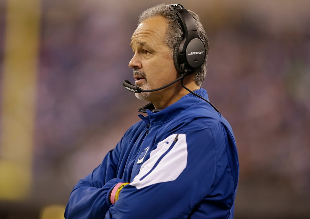 Los 32 cerebros estratégicos de la NFL: Chuck Pagano tropezó en 2015