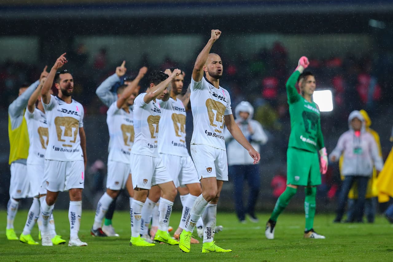 3. Pumas UNAM, 29 puntos. Los Universitarios se aseguraron en Liguilla al vencer a Toluca fuera de casa y cerrarán la fase regular en CU ante Santos Laguna. Por ahora se enfrentarían a Tigres en cuartos de final.