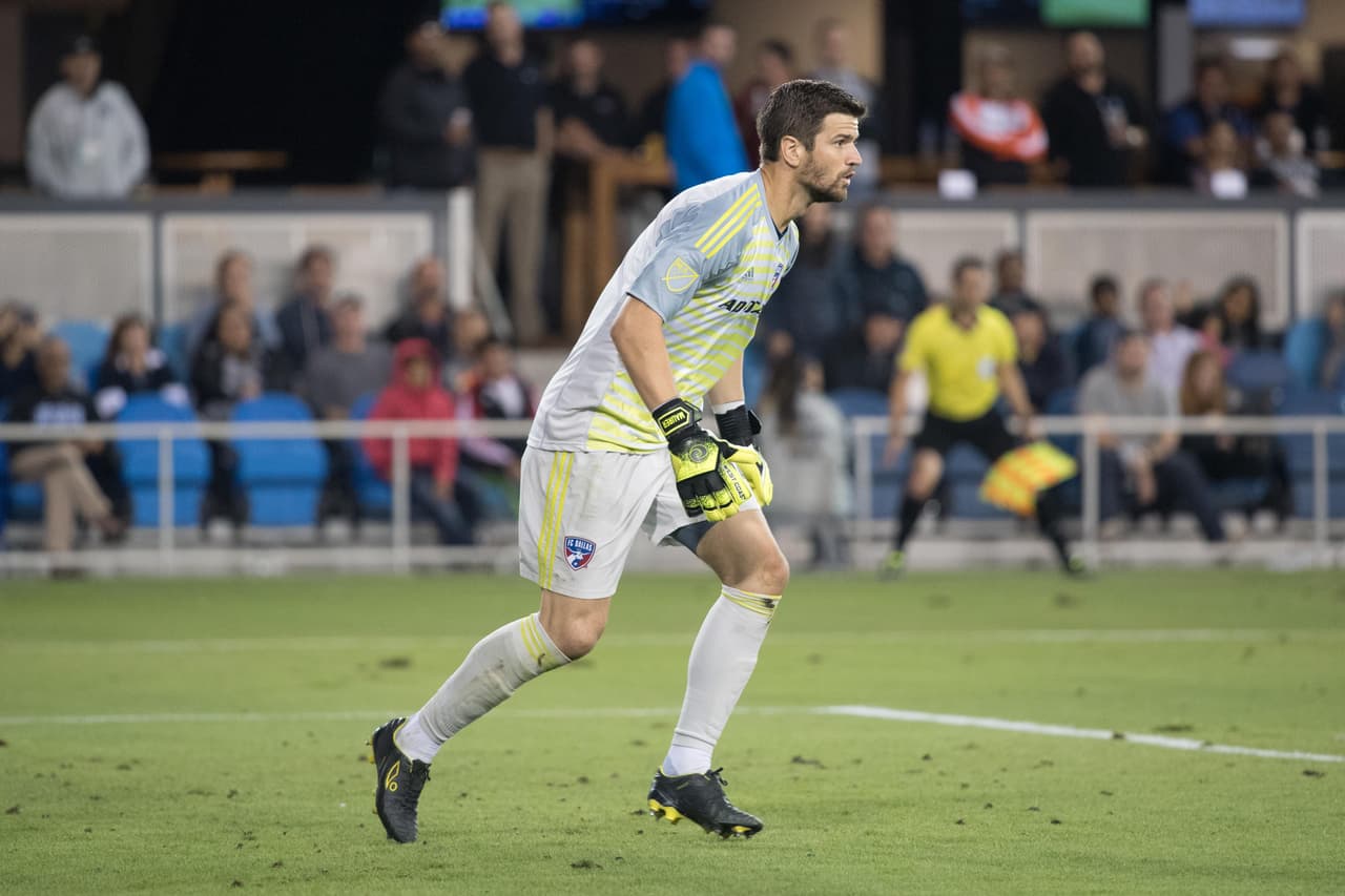 Pese a la derrota de su equipo ante Philadelphia Union, el arquero Jimmy Maurer fue uno de los jugadores más importantes de FC Dallas durante el fin de semana.