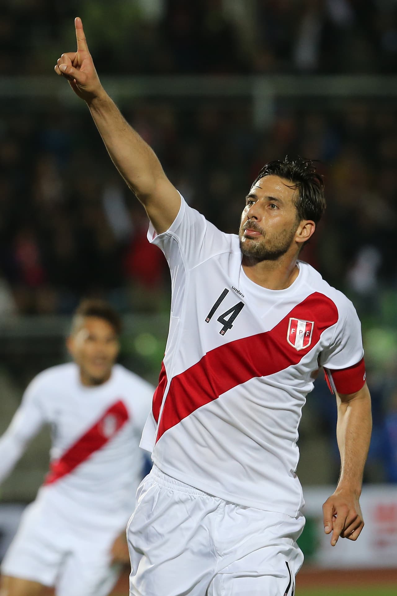 Claudio Pizarro fue el héroe al ingresar para hacer el gol del triunfo para Perú.