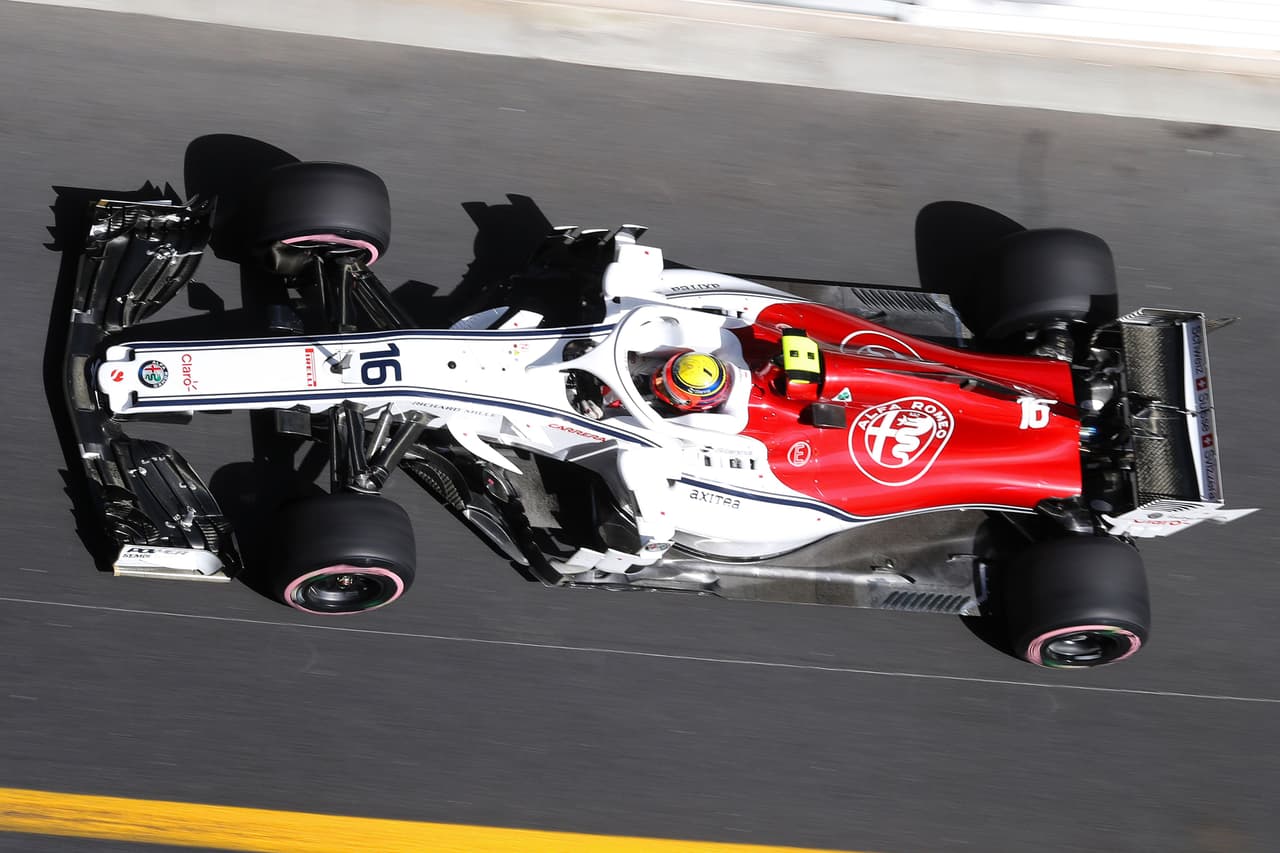 <b>14. Charles Leclerc (Sauber) - Mejor tiempo: </b>1:12.714
<b> - Vueltas: </b>20