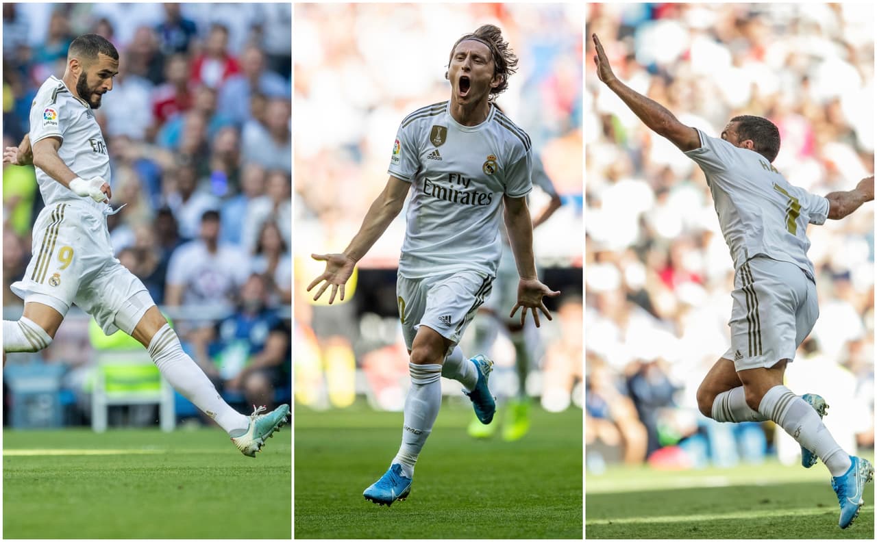 En duelo de la J8 de La Liga, los merengues compitieron por la cima de la tabla general.