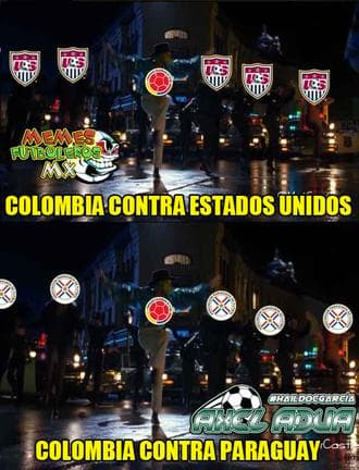 Los memes no podían faltar luego de la goleada de Estados Unidos sorbe Costa Rica y el triunfo de Paraguay