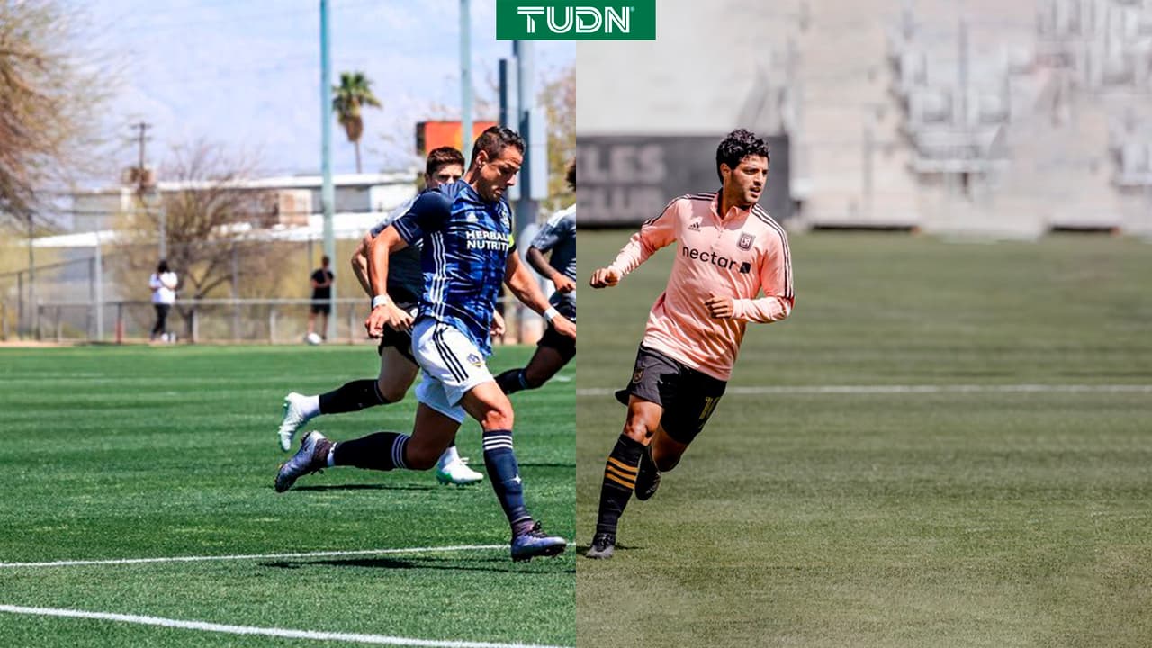 Vela y Chicharito no ven el triunfo en la pretemporada de la MLS