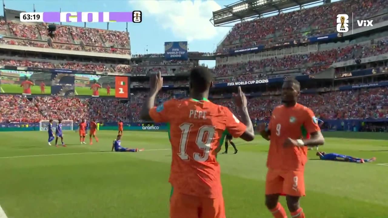 ¡Doblete de Pépé! Costa de Marfil no perdona y ya acaricia la clasificación
