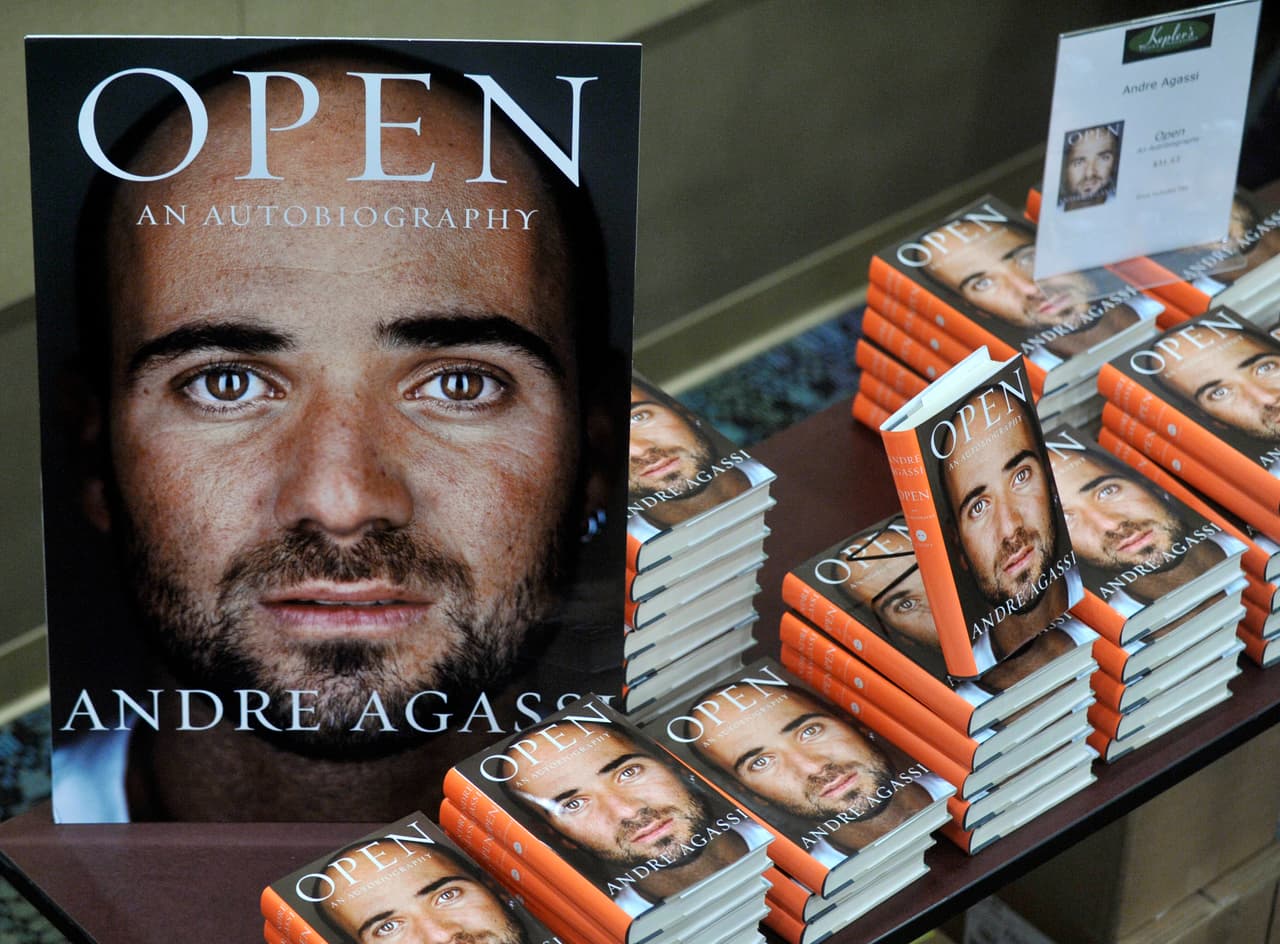 Andre Agassi marcó toda una época en el tenis por su extravagante pero carismática personalidad.