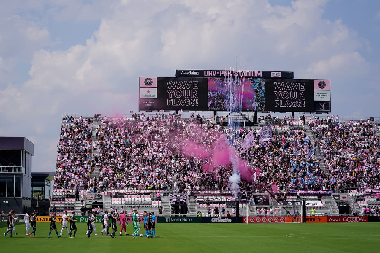 La afición se da cita en masa en cada partido del conjunto de Inter Miami CF.