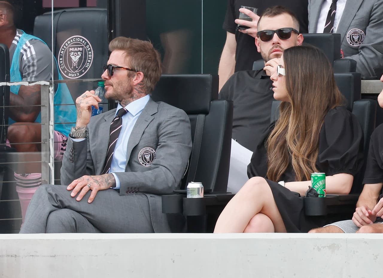 David Beckham -uno de los propietarios de Inter Miami CF- fue espectador de lujo el sábado por la tarde en Fort Lauderdale.
<br>
