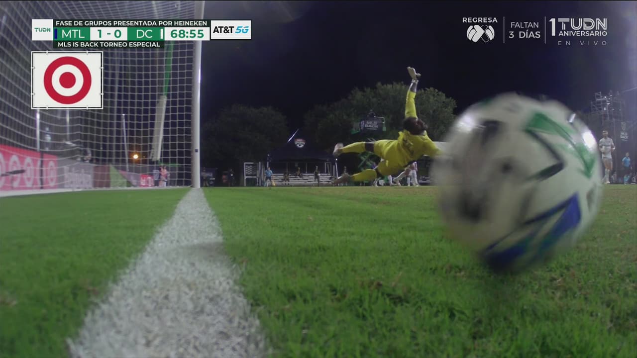 ¡Control, enganche y palo! Maxi Urruti saca la magia y por poco le da el 2-0 al Impact