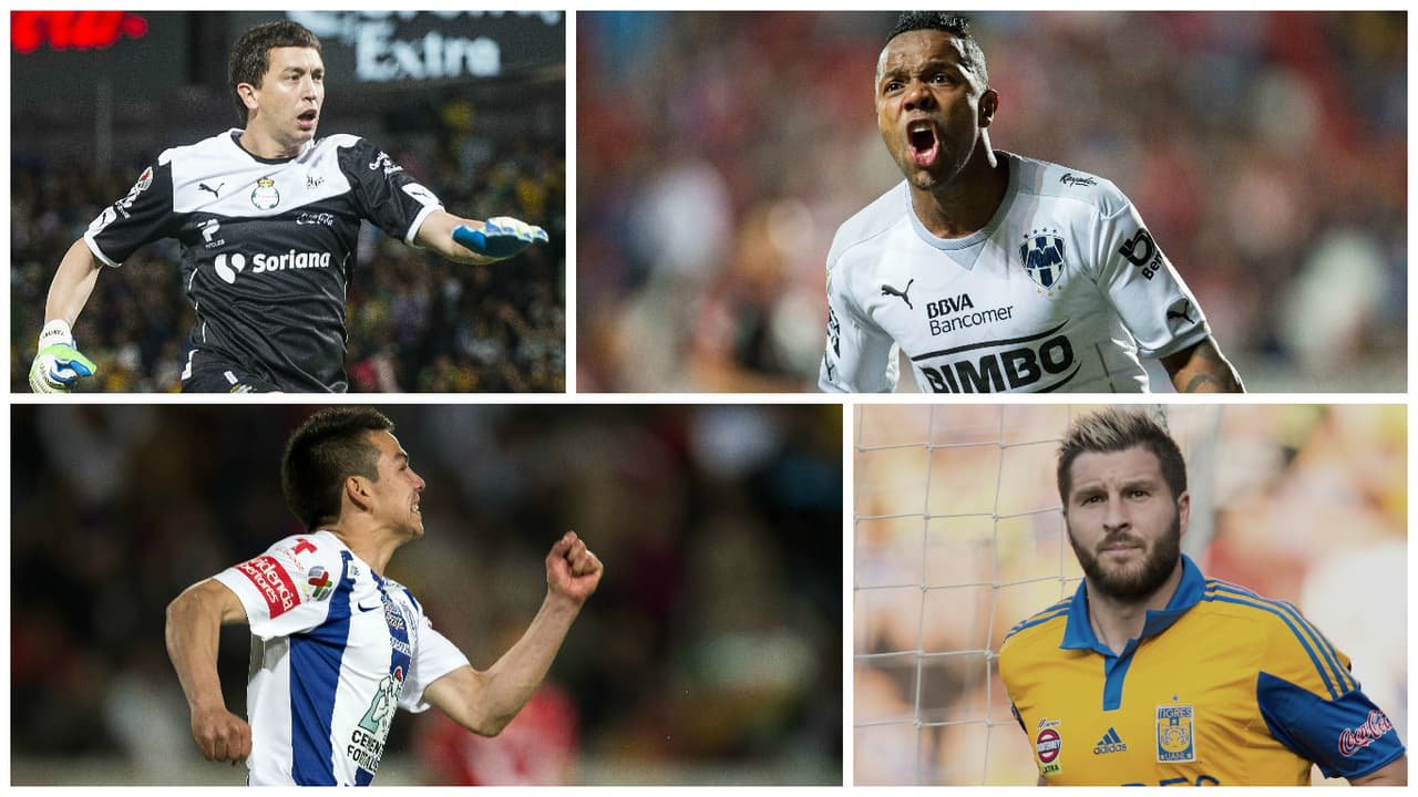 Te presentamos a los jugadores que acumulan más puntos a lo largo del torneo, ellos son el 11 ideal de la Jornada 15 del Univision Deportes Fantasy, donde predominan los futbolistas de Monterrey, Santos y Tigres.