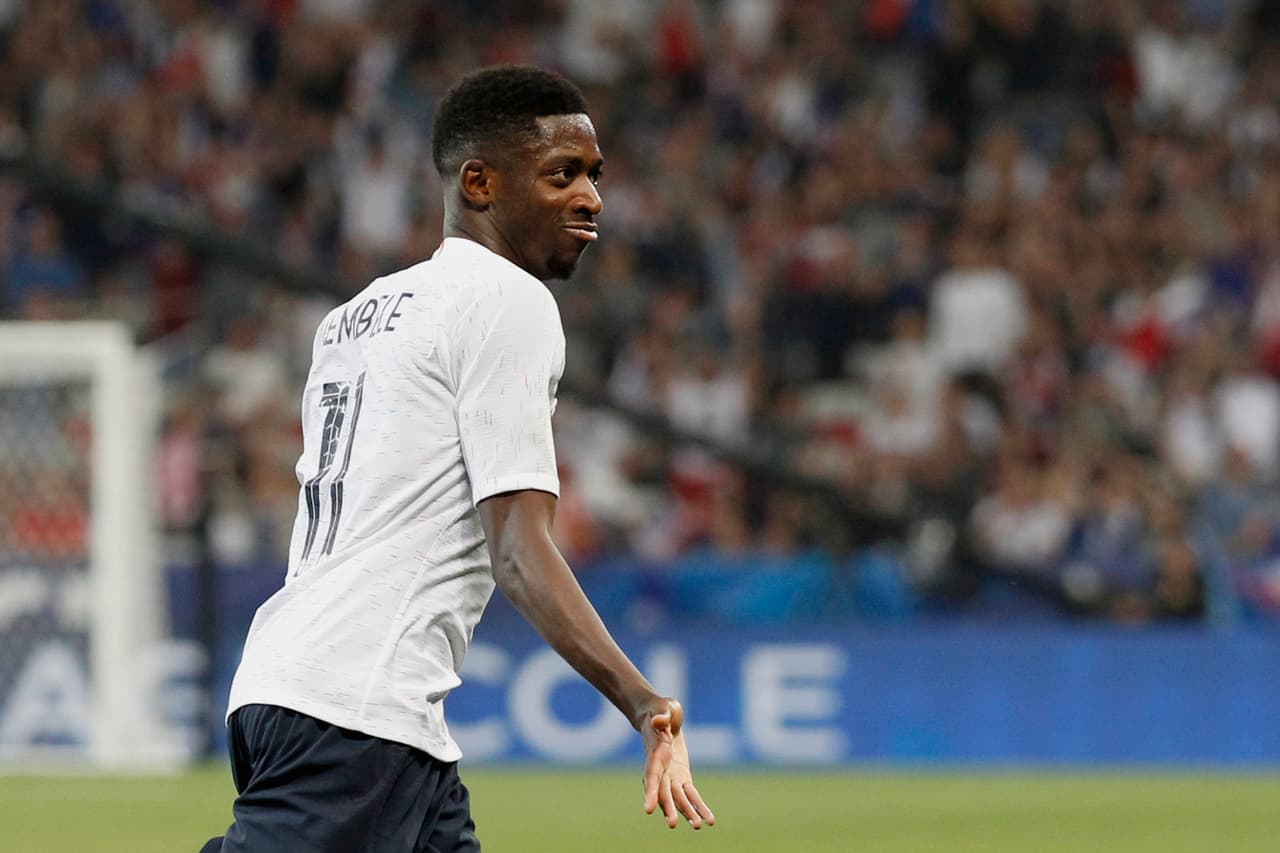 En una de esas jugadas, llegó el 3-1 por medio de Ousmane Dembele al minuto 18 del segundo tiempo.