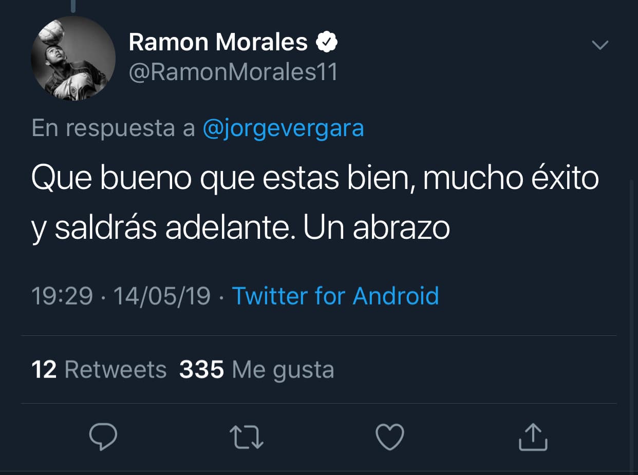 El excapitán de las Chivas del Guadalajara, Ramón Morales.