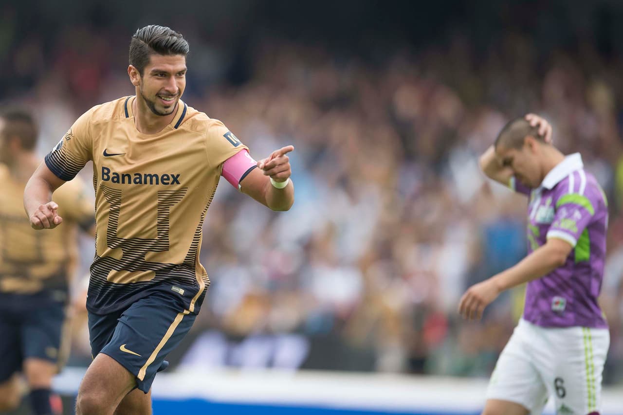 Herrera acabó el Apertura 2015 con 9 goles, empatado en el quinto lugar de goleadores con Fernando Uribe de Toluca. Números nada despreciables para un delantero mexicano que busca tomar la estafeta de futbolistas como Bravo o antes Jared Borgetti, aunque en este Clausura 2016 sólo ha visto puerta una sola vez.