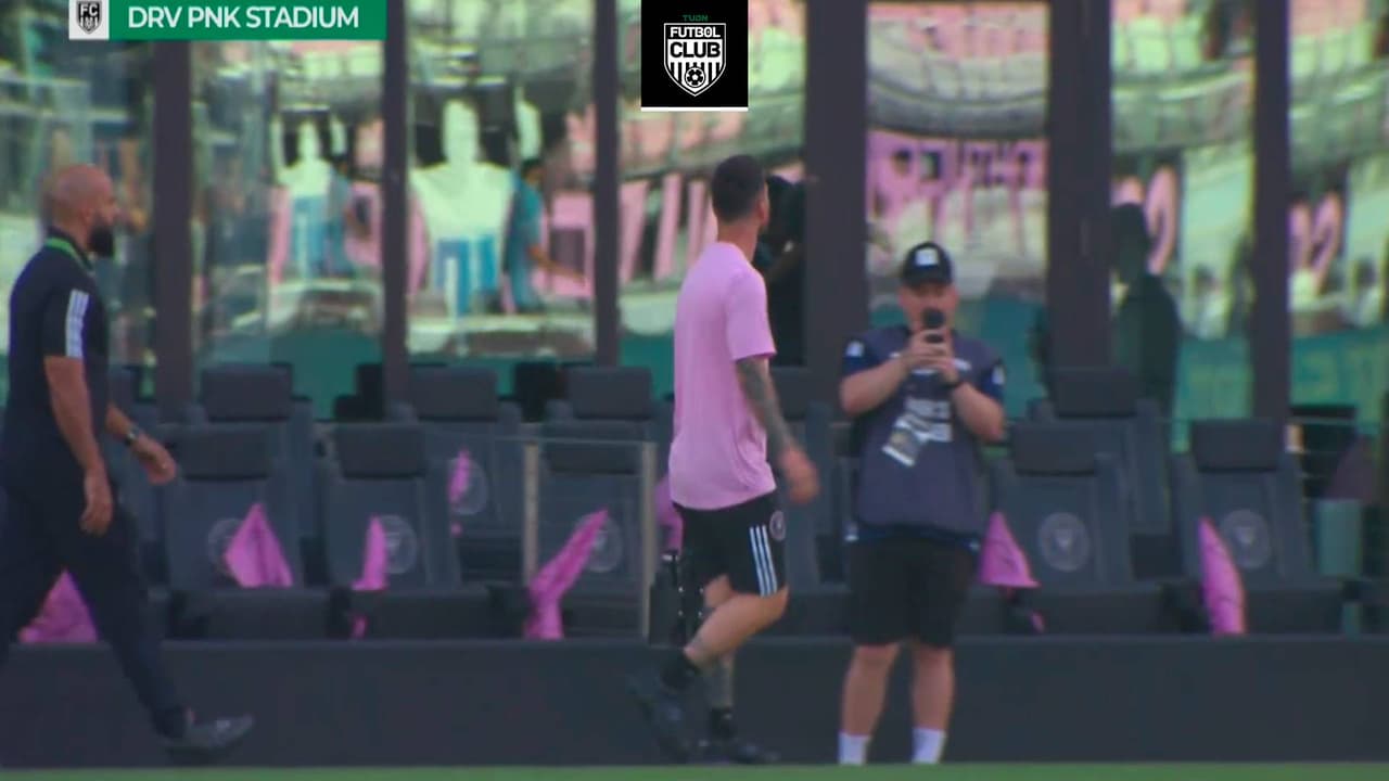 ¡Llegó el 10! Con Messi a la cabeza, Inter Miami arriba al DRV PNK Stadium