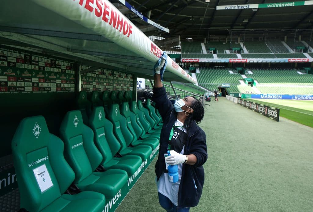 La Bundesliga es muy rígida en cuanto al protocolo de sanidad para los jugadores.