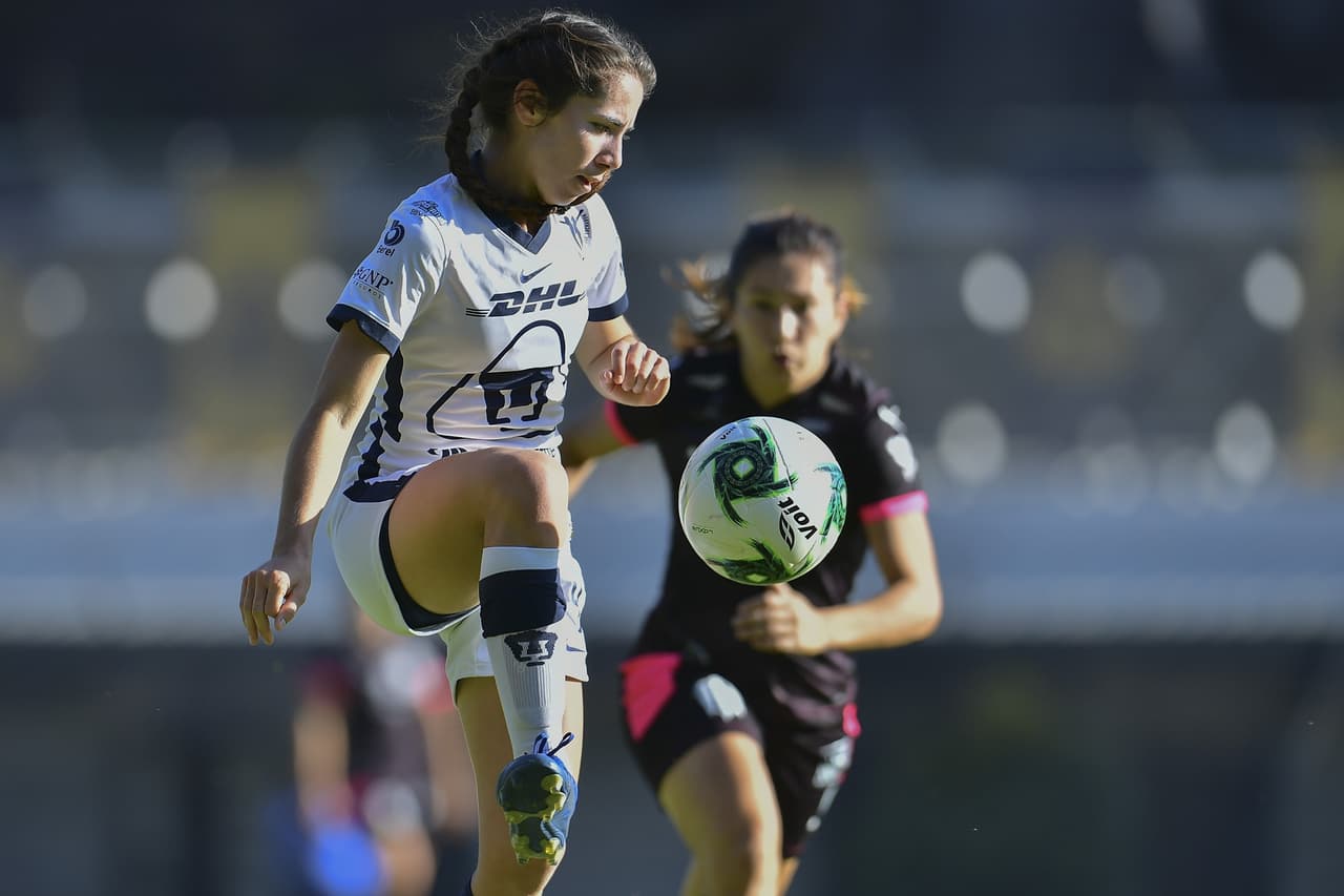 Pumas y Rayadas empatan en la ida de los Cuartos de Final | Las universitarias marcaron el 1-1 en los últimos minutos del juego en Cantera.