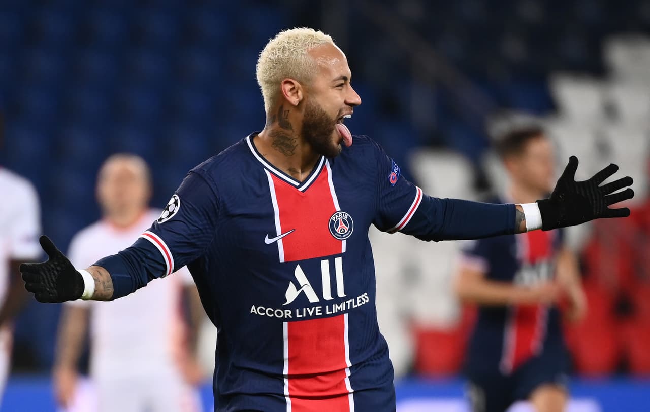 Neymar, tercer máximo goleador de Paris Saint-Germain en Champions League