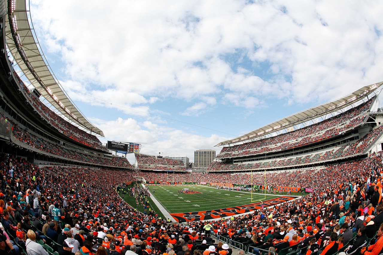 En la región central de Estados Unidos, el Paul Brown Stadium, casa de los Cincinnati Bengals. Este recinto se abrió en 2000 y es una de las ciudades sorpresa en el listado de propuestas mundialistas.