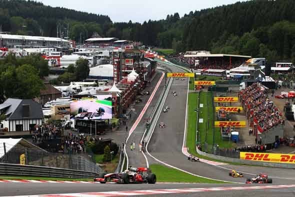 Hamilton controló la carrera desde la arrancada.