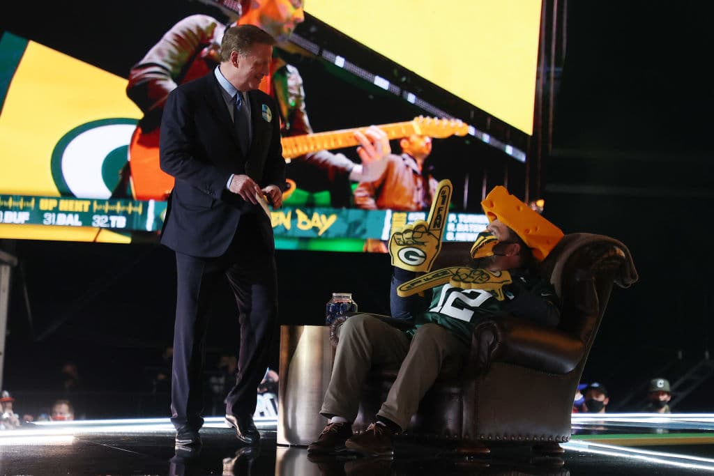 Pick 29 – Green Bay Packers – CB Eric Stokes.
<br>