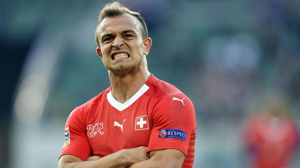 Shaqiri tiene COVID-19; el Suiza-Croacia no corre peligro