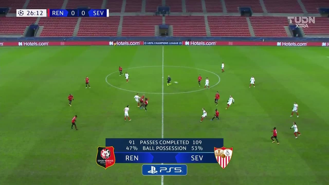 ¡TIRO ATAJADO! disparo por M'Baye Niang.