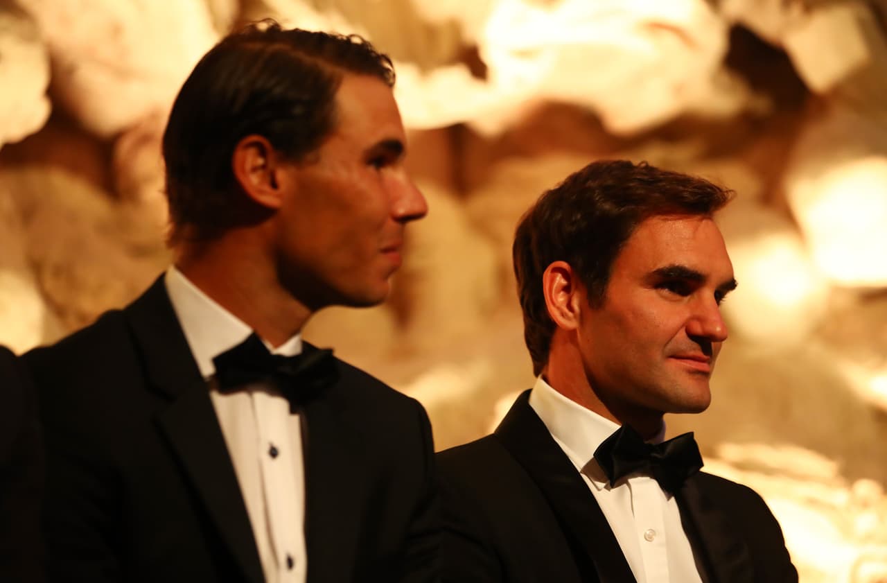Rafael Nadal y Roger Federer.