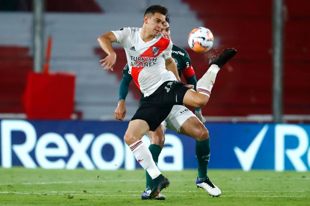 Con goles de Rony, Luiz Adriano y Matías Viñas, Palmeiras golea 0-3 a River y saborean la final de la Copa Libertadores.