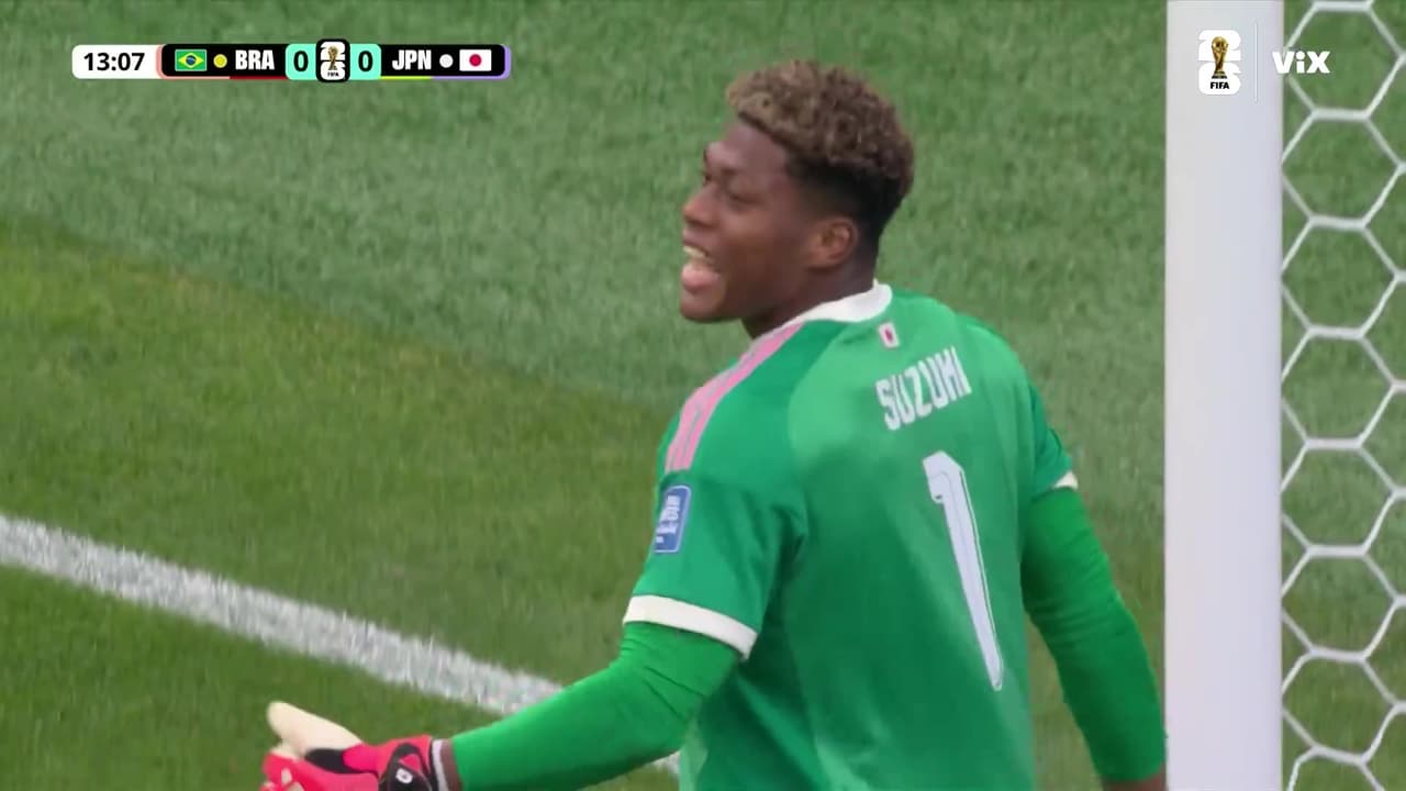 ¡Brasil avisa primero! Suzuki evita el gol de Cunha