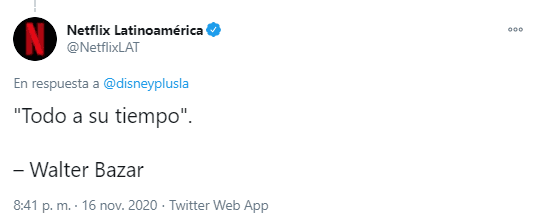 Estos fueron los mensajes que intercambiaron ambas plataformas y los memes después de sus respuestas.