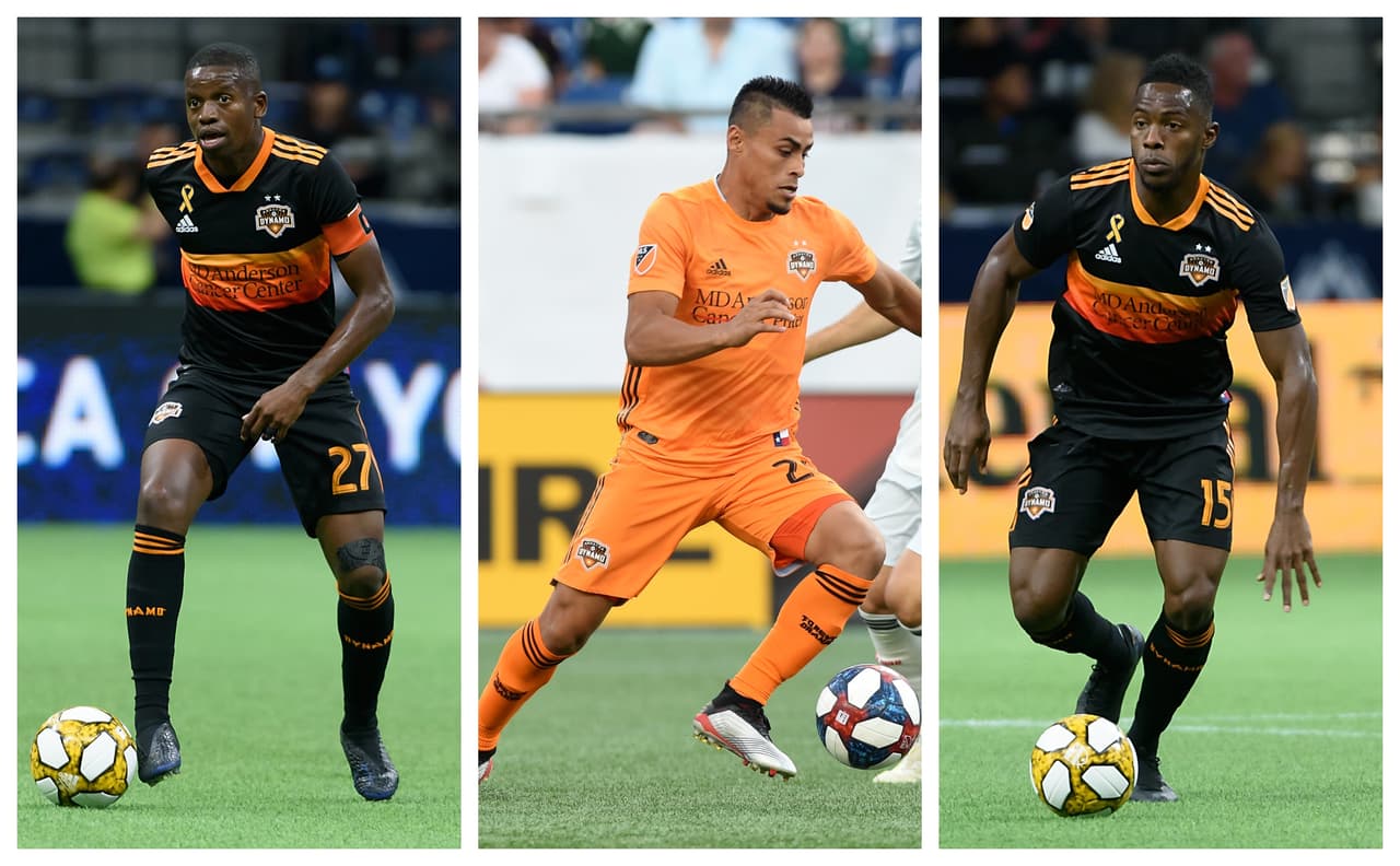 Boniek García, Darwin Cerén y Maynor Figueroa.