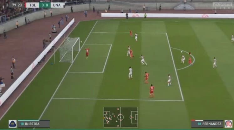 Diego Rosales demostró un gran nivel de juego al mando de los Diablos y goleó a los Pumas del defensa Luis Quintana.