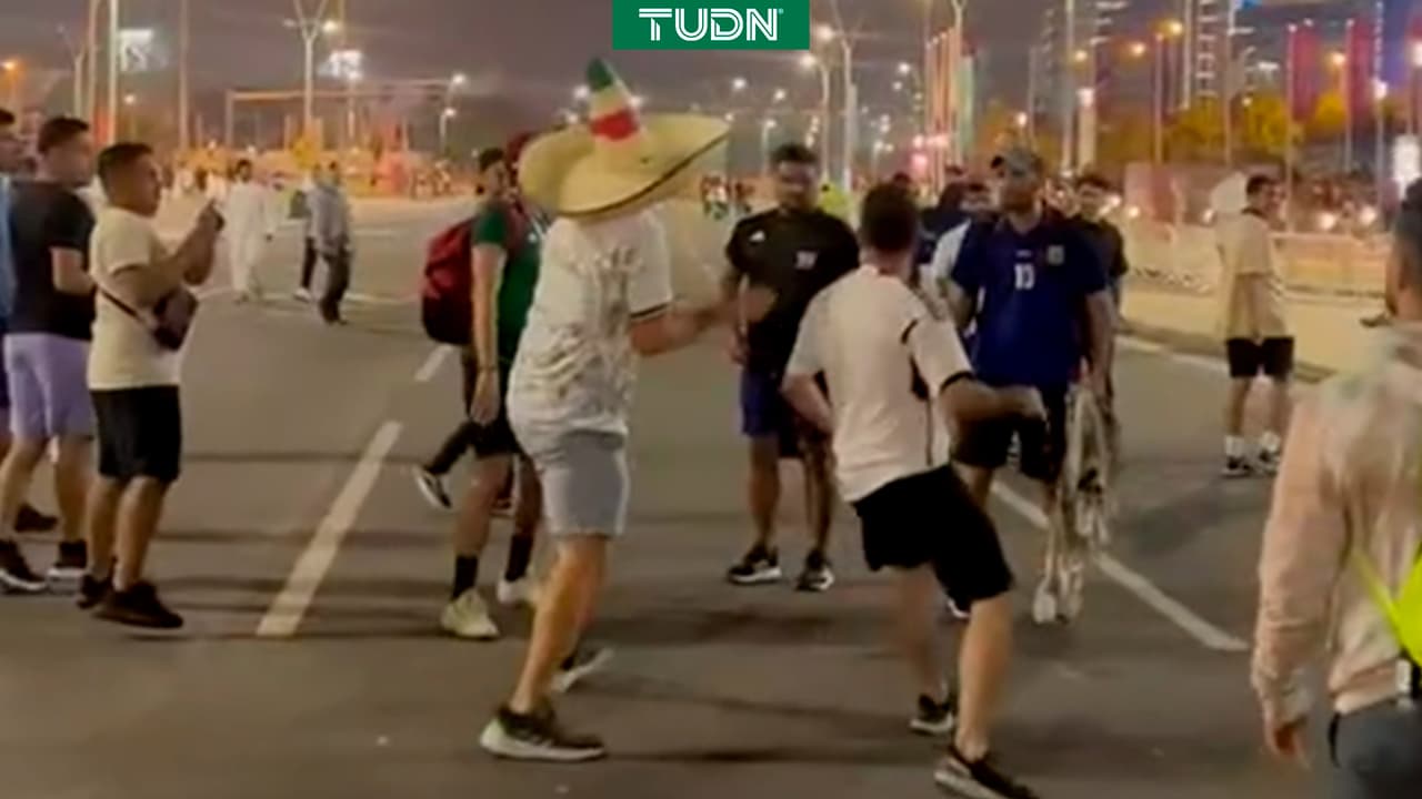 Mexicanos y argentinos tienen conato previo al juego en Qatar 2022