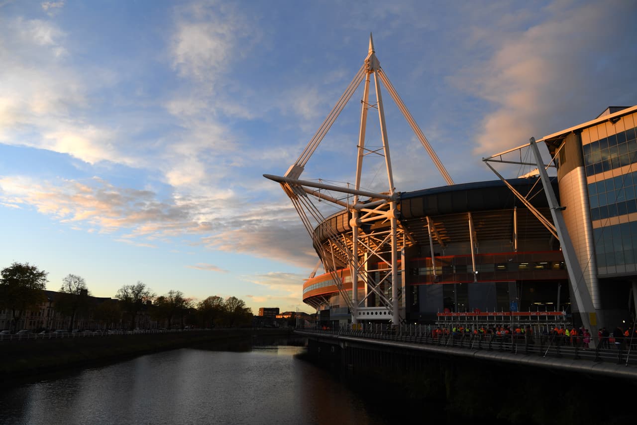 El Principality Stadium, antes conocido como el Millennium Stadium, estaba preparado para recibir un partido de primer nivel.