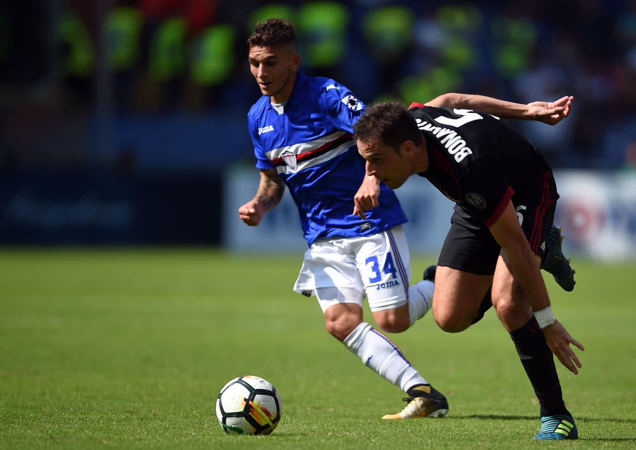 Sampdoria vence al Milán con aporte sudamericano