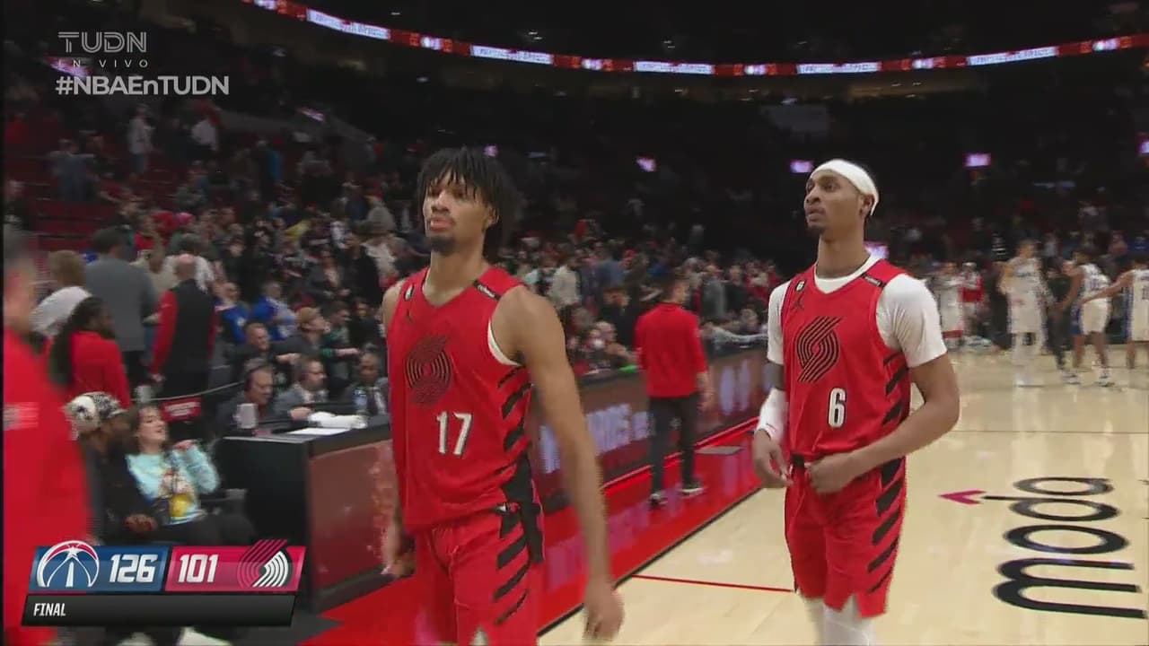 Resumen | Washington Wizards propina dolorosa derrota a Trail Blazers