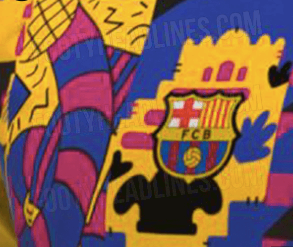 Posible tercera equipación del Barcelona luce llamativa