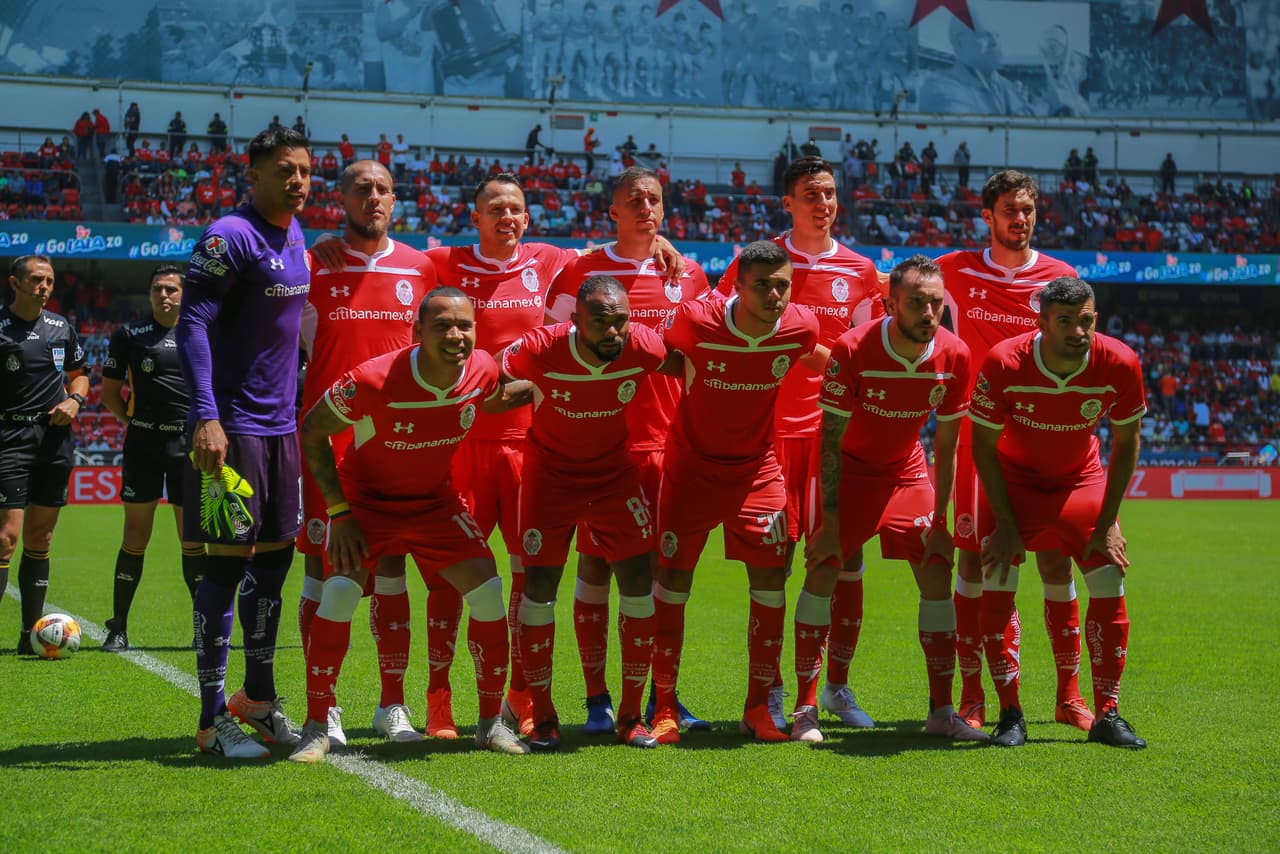 Toluca expuso su invicto como local de cuatro jornadas con tres victorias consecutivas con este once inicial.